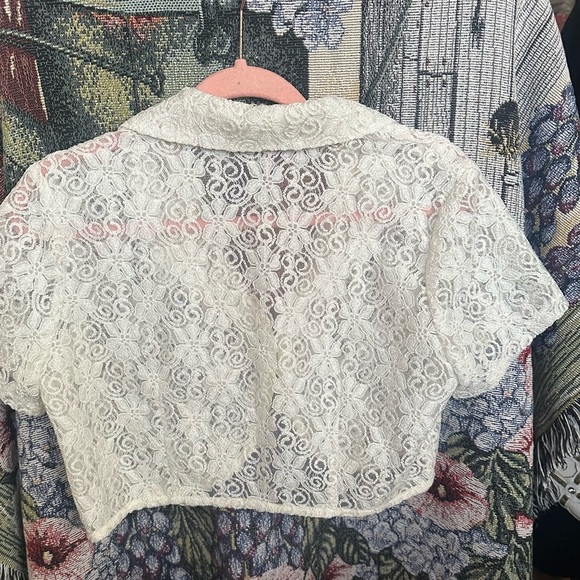 Tims Paris brand, size M, Vintage Lace shrug - Picture 2 of 4